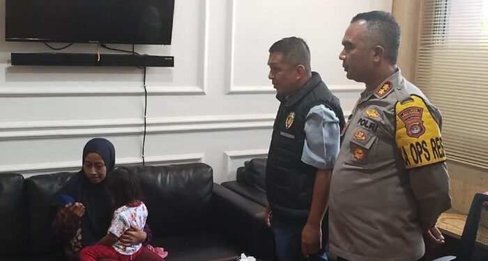 NS, warga Malaysia yang kerap diintimidasi oleh suaminya (Dok Polda Lampung)