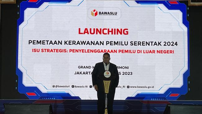 Ketua Bawaslu Rahmat Bagja (Silvia Ng/detikcom).