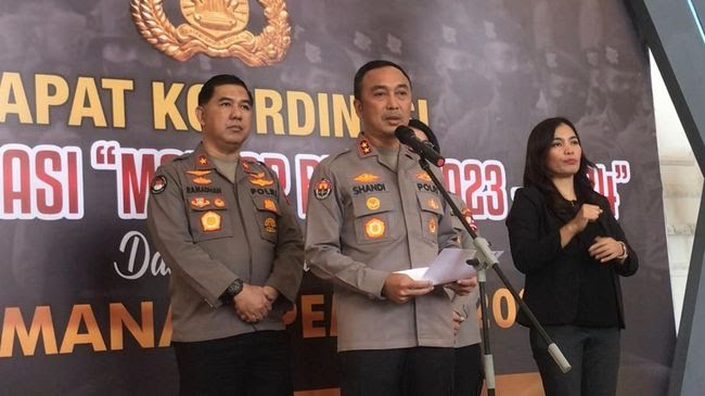 Foto: Kadiv Humas Polri Irjen Sandi Nugroho (Rumondang/detikcom)