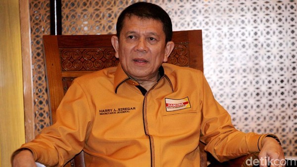 FOTO : Wakil Ketua Umum Harian DPP Hanura Herry Lontung. (Lamhot Aritonang/detikcom)