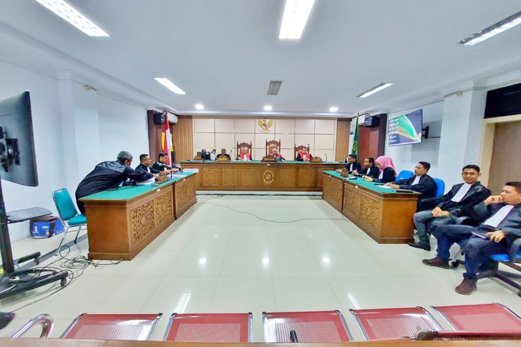 Sidang di Pengadilan Tipikor Banda Aceh, 17 Oktober 2023. (Dok: Kejari Aceh Utara)