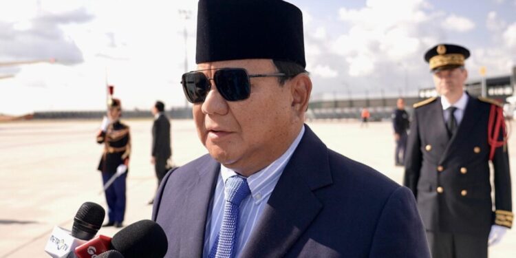 Foto : Presiden Republik Indonesia, Prabowo Subianto