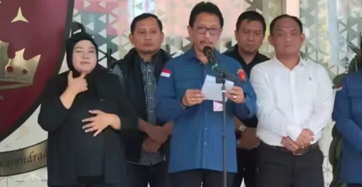 Foro : Direktur Penyidikan pada Jaksa Agung Muda Bidang Tindak Pidana Khusus (Jampidsus) Kejagung Nurcahyo Jungkung Madyo saat menggelar konferensi pers di Gedung Jampidsus Kejagung, Jakarta, Kamis (4/9/2025)/ SC Video Kejaksaan.